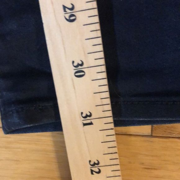 Articles of society size 26 shiny material navy blue - Picture 8 of 9